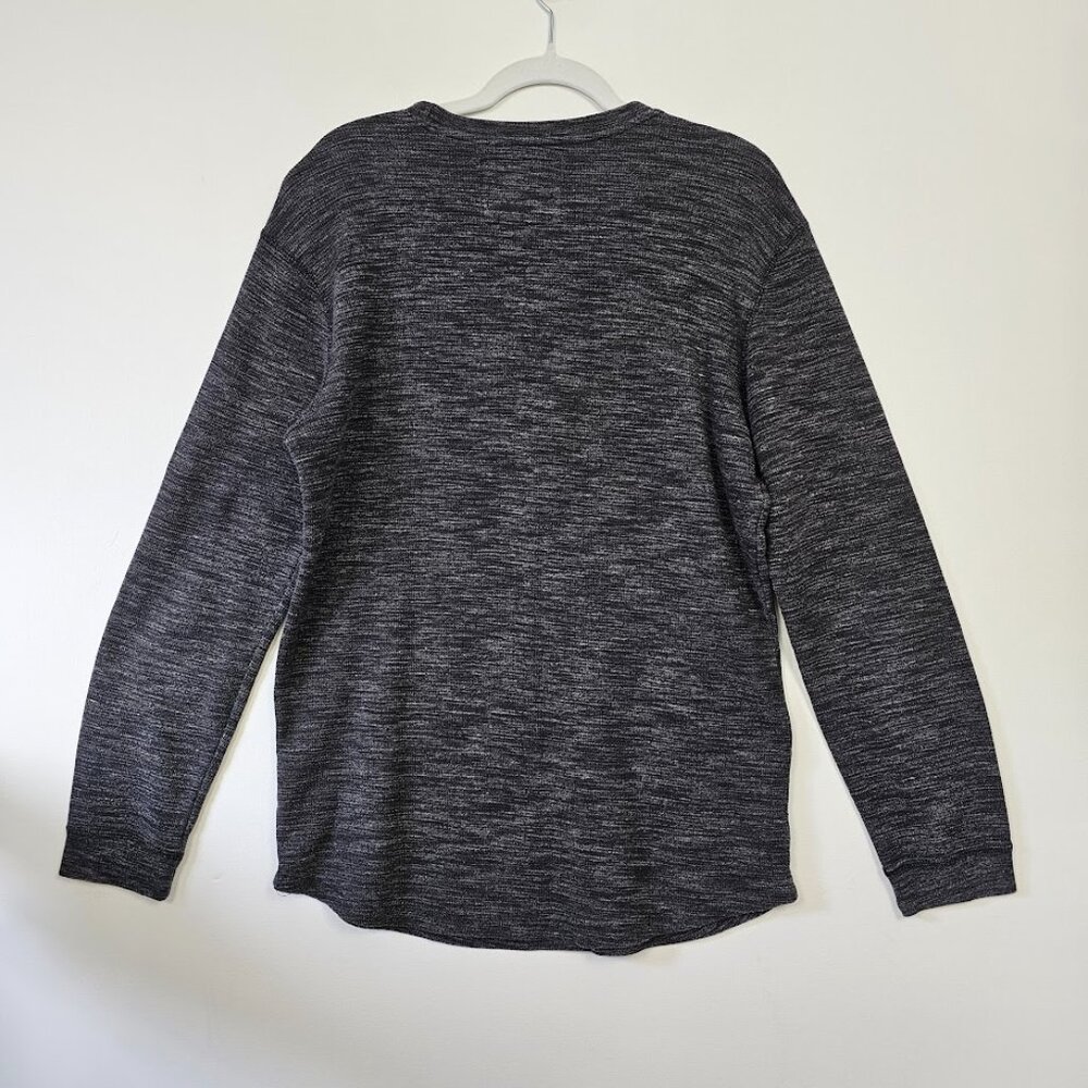CSG Champs Sports Gear Gray Black Space Dye Long Sleeve Shirt Men’s M - Picture 4 of 4